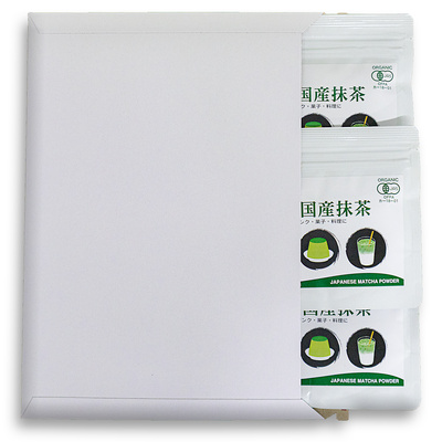 有機国産抹茶80g 3袋セット：1944円